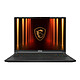 MSI Stealth 16 AI A2HWGG-097FR Intel Core Ultra 9 285H 32 Go SSD 1 To 16" OLED QHD+ 240 Hz NVIDIA GeForce RTX 5070 8 Go DLSS 4 Wi-Fi 7/Bluetooth Webcam Windows 11 professionnel