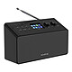 Kenwood CR-ST90S-B - Nero Radio portatile senza fili 2 x 5W - FM/DAB+ - Wi-Fi/Bluetooth - Spotify Connect - USB/AUX - Display a colori - Sveglia