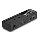 DeLock Convertisseur USB-C pour 1x SSD M.2 NVMe + 1x SATA SSD / HDD avec fonction de Clonage Convertisseur pour disque dur 2.5"/3.5" et SSD M.2 PCI-E NVMe sur port USB 3.1 Type C avec fonction de Clonage
