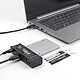 Avis DeLock Convertisseur USB-C pour 1x SSD M.2 NVMe + 1x SATA SSD / HDD avec fonction de Clonage