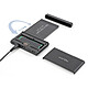 Avis DeLock Convertisseur avec couvercle USB-C pour 1x SSD M.2 NVMe + 1x SATA SSD / HDD avec fonction de Clonage