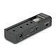 DeLock Convertisseur USB-C pour 1x SSD M.2 NVMe + 1x SATA SSD / HDD Convertisseur pour disque dur 2.5"/3.5" et SSD M.2 PCI-E NVMe sur port USB 3.1 Type C