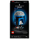 LEGO Star Wars 75408 Elmo di Jango Fett Modello Mandaloriano per adulti - Set da costruzione con espositore, piastra e telemetro regolabile - Regalo per i fan (616 pezzi)