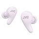 JVC HA-A23T Violet Écouteurs intra-auriculaires avec réduction de bruit - IPX4 - Bluetooth 5.4 - Commandes/Micro - Autonomie 7 + 19 heures - Boîtier de charge/transport