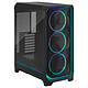 Fractal Design Meshify 3 Ambience Pro RGB (Black) Medium tower case with Mesh front panel and tempered glass side panel