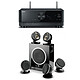 Yamaha RX-A4A Noir + Focal Dôme Flax Pack 5.1 Noir Ampli-tuner Home Cinema 7.2 - 110W/canal - Dolby Atmos/DTS:X - Tuner FM/DAB - HDMI 2.1 - Dolby Vision/HDR10+ - Wi-Fi/Bluetooth/AirPlay 2 - Multiroom + Pack d'enceintes 5.1