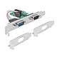 DeLock Carte Contrôleur PCI-Express vers 2x RS-232 D-Sub Carte contrôleur PCI-Express x1 avec 2 ports RS-232 D-Sub externes