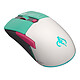 ASUS TUF Gaming Mini Wireless Hatsune Miku Edition Souris sans-fil pour gamer - RF 2.4 GHz/Bluetooth - droitier - capteur optique 12 000 dpi - 6 boutons programmables - rétroéclairage RGB Aura Sync