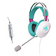 ASUS TUF Gaming H1 Gen II Hatsune Miku Edition Casque-micro filaire pour gamer - son surround 7.1 - microphone unidirectionnel - compatible PC / PS4 / PS5