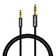 Akashi câble audio stéréo jack 2.5 mm / 3.5 mm M/M (1 mètre) Câble audio - stéréo jack 2.5 mm / 3.5 mm -  mâle/mâle - connecteurs plaqués or - 1 mètre