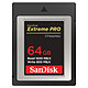 SanDisk Extreme Pro CFexpress Type B 64 Go Carte mémoire CFexpress 64 Go