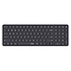 Rapoo E9310M (Noir) Clavier sans fil Slim Bluetooth/RF 2.4 GHz (AZERTY, Français)