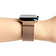 Band Band Bracelet à maille milanaise Or 42 mm Bracelet à maille milanaise pour Apple Watch 40/41/42 mm