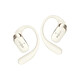 Shokz OpenFit 2 (Beige) Ecouteurs sans fil à oreilles libres - Bluetooth 5.4 - microphone - certification IP55 - Autonomie 11 + 37h - Boîtier charge/transport