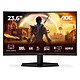 AOC 23.6" LED - C24G42E  Ecran PC Full HD 1080p - 1920 x 1080 pixels - 0.5 ms (MPRT) - 16/9 - Dalle VA incurvée - 180 Hz - HDR10 - Adaptive Sync - DisplayPort/HDMI - Noir