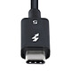 Acheter StarTech.com Câble Thunderbolt 5 (80 Gb/s) USB-C - Compatible Thunderbolt, USB et DisplayPort - PowerDelivery 240 W - M/M - 0.5 m - Noir