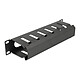 DeLock 1U cable duct for 10" network cabinets 1U solid panel for 10" network cabinet