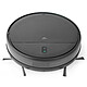 Nedis SmartLife Robot Vacuum (Black) Robot aspirapolvere e mocio - 1400 Pa di potenza di aspirazione - 100 minuti di autonomia - cestino della polvere da 200 ml - serbatoio dell'acqua da 240 ml - compatibile con Google Assistant e Alexa