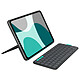 Logitech Flip Folio iPad Pro & Air 13" (Graphite) Étui clavier Bluetooth pour iPad Pro 13" (M4 et M5) & Air 13" (M2 et M3) (AZERTY, Français)