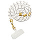 Casyx Cordon Universel Blanc Royal Cordon en fibres de polyester pour smartphone