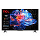 TCL 43P6K TV LED 4K UHD 43" (109 cm) - HDR10/HLG - Google TV - Wi-Fi/Bluetooth - HDMI 2.1 - Assistant Google - Son 2.0 20W Dolby Audio