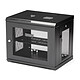StarTech.com Armadio server a parete 9U a 2 montanti con 1 ripiano 1U Armadio 9U a 2 montanti con 1 ripiano 1U - carico utile 90 kg - nero