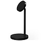 Casyx Station 2-in-1 Cosmic Black 2-in-1 wireless charging station with Qi2 (15 W)