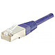 Câble RJ45 catégorie 6 F/UTP 1.5 m (Violet) Câble Réseau Cat 6