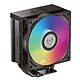 Fox Spirit GT120 ARGB Ventilateur 120 mm ARGB pour processeur pour socket Intel LGA 115X/1200/1700/1851 et AMD AM4/AM5