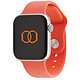 Band Band Bracelet Sport Fluoroélastomère Tangerine 46/49 mm Bracelet Sport en fluoroélastomère pour Apple Watch 44/45/46/49 mm