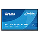 iiyama 86" LED - ProLite TE8612MIS-B4AG Touch screen 4K UHD da 86" - 16:9 - VA - Pannello opaco - 400 cd/m² - 5000:1 - 6,5 ms - 24/7 - HDMI/DisplayPort/VGA/USB-C - Wi-Fi/Bluetooth - Altoparlanti 2 x 16 W - Certificazione Android 14 Google EDLA - Nero