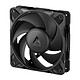 Arctic P12 Pro (Noir) Ventilateur de boîtier PWM 120 mm avec mode 0dB