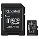 Kingston Canvas Select Plus SDCS3/256GB Carte mémoire Micro SDXC UHS-I Classe 10 256 Go + Adaptateur SD