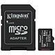 Kingston Canvas Select Plus SDCS3/64GB Carte mémoire Micro SDXC UHS-I Classe 10 64 Go + Adaptateur SD