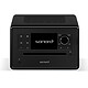 Sonoro Elite Noir Mat/Noir Micro-chaîne connectée - Radio FM/DAB+ - Lecteur CD - Bluetooth - AUX - Sortie casque