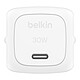 Avis Belkin BoostCharge Chargeur secteur USB-C (30 W) + Câble USB-C vers USB-C (Noir)