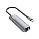 INOVU USB 3.1 to Gigabit Ethernet/LAN 2.5 GbE Adapter with Power Delivery Gigabit Ethernet 10/100/1000 Mbps/LAN 2.5 GbE network adapter (USB 3.1 + PD)