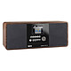 Imperial Dabman i200 CD Aspect Bois Système audio stéréo 2 x 15W - Radio Internet/FM/DAB+ - Lecteur CD/R/RW/MP3 - Wi-Fi/Bluetooth - USB/AUX - Ecran TFT 2.8" - Réveil