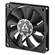 Arctic P8 SLIM PWM PST Ventilateur de boîtier slim - 80 mm - thermorégulation PWM - synchronisation PST