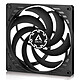Arctic P14 SLIM PWM PST Ventilateur de boîtier slim - 140 mm - thermorégulation PWM - synchronisation PST