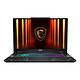 MSI Cyborg 15 B2RWFKG-1268FRY Intel Core 9 270H 16 Go SSD 1 To 15.6" LED Full HD 144 Hz NVIDIA GeForce RTX 5060 8 Go DLSS 4 Wi-Fi 6E/Bluetooth Webcam Windows 11 Famille