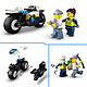 LEGO City 60455 La Course-Poursuite en Moto de Police pas cher