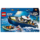 LEGO City 60456 Inseguimento della barca della polizia Set di costruzioni con 2 barche - 3 minifigure e 1 squalo - Regalo di compleanno per bambini e bambine dai 6 anni in su