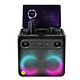 Ikarao Break X2 Enceinte de Karaoké portable 600 W - WiFi/Bluetooth 5.3 - Ecran tactile 10.1" - Batterie intégrée avec 11 heures d'autonomie - HDMI/USB/SD/AUX/Micro - 2x microphones