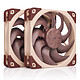 Noctua NF-A12x25 G2 PWM Sx2-PP Kit Push/Pull de 2 ventilateurs 120 mm PWM à cadre carré pour ventirad