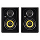 KRK Kreate 3 Enceinte de monitoring active 3" 2 voies Bass Reflex amplifiées 65 Watts - Bluetooth 5.3 - XLR, Jack 6,3 mm symétrique, RCA (par paire)