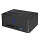 ICY BOX IB-1233CL-CR Station d'accueil et de clonage pour disques durs 2"1/2 et 3"1/2 avec port USB 3.0