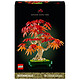 LEGO Botanique 10348 Bonsaï d'Érable Rouge du Japon Kit de Construction Adulte - Plante Artificielle avec Feuilles Rouges et Oranges - Pot Constructible - Idée Cadeau - Décoration Intérieure DIY