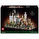 LEGO Architecture 21063 Le Château de Neuschwanstein Set de Construction pour Adulte - Maquette DIY pour Décoration Intérieure - Tours, Cours & Intérieur Détaillé - Cadeau pour Passionnés d'Histoire