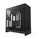 NZXT H9 Flow Black (2025) - Aquarium-style mid-tower enclosure with side window and tempered glass front